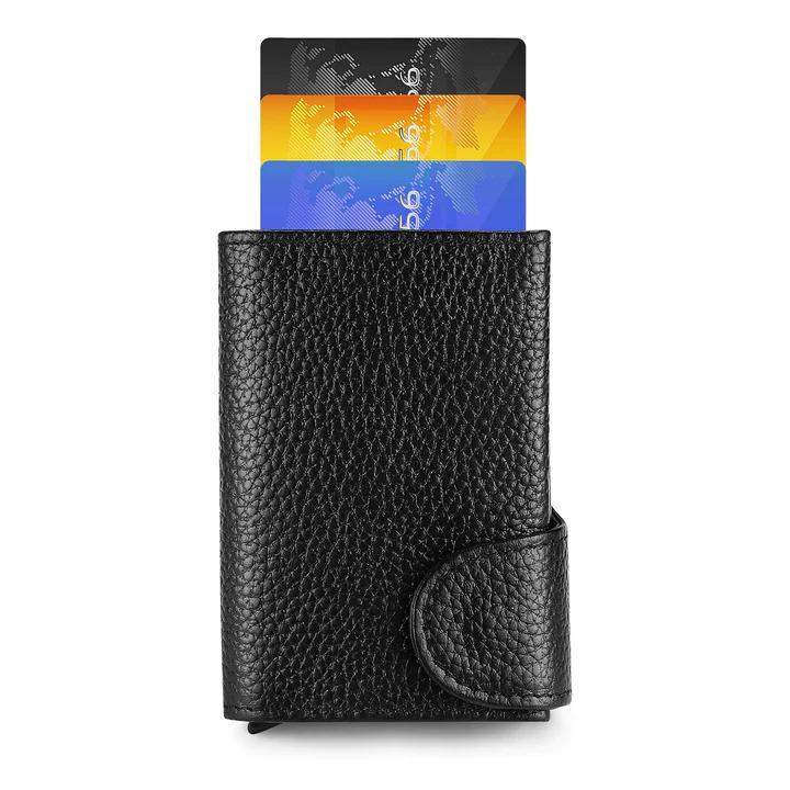 Bitmore rfid blockerande plånbok i 100% äkta läder