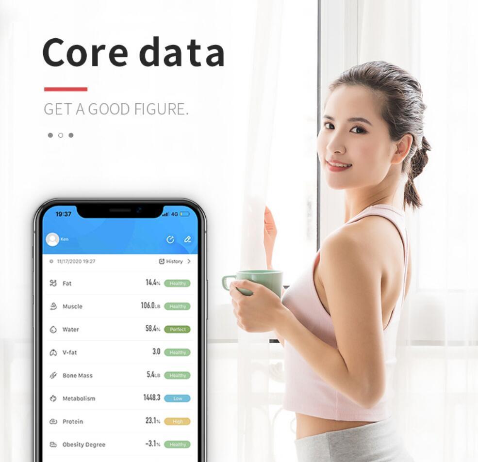 Smart våg med app och Bluetooth