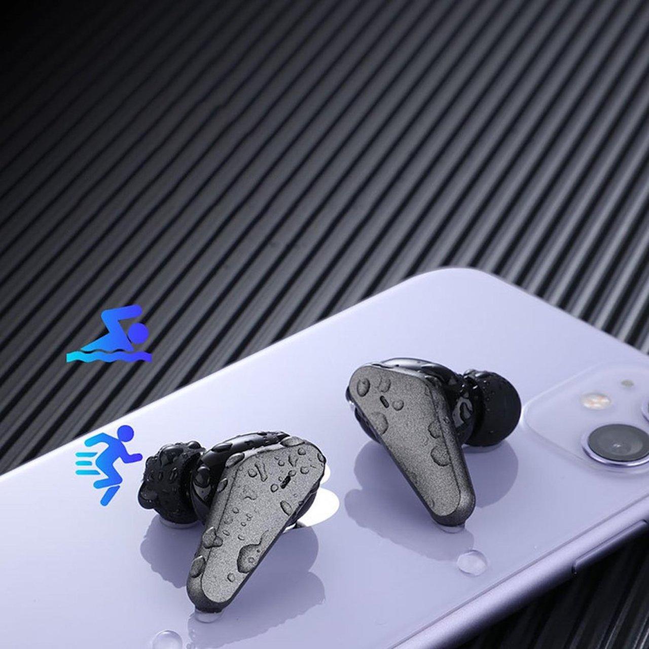 Bluetooth vattentäta trådlösa TWS touch hörlurar H580
