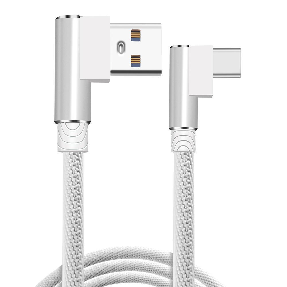 Flätad 2.4A kabel - 3 meter lång Lightning