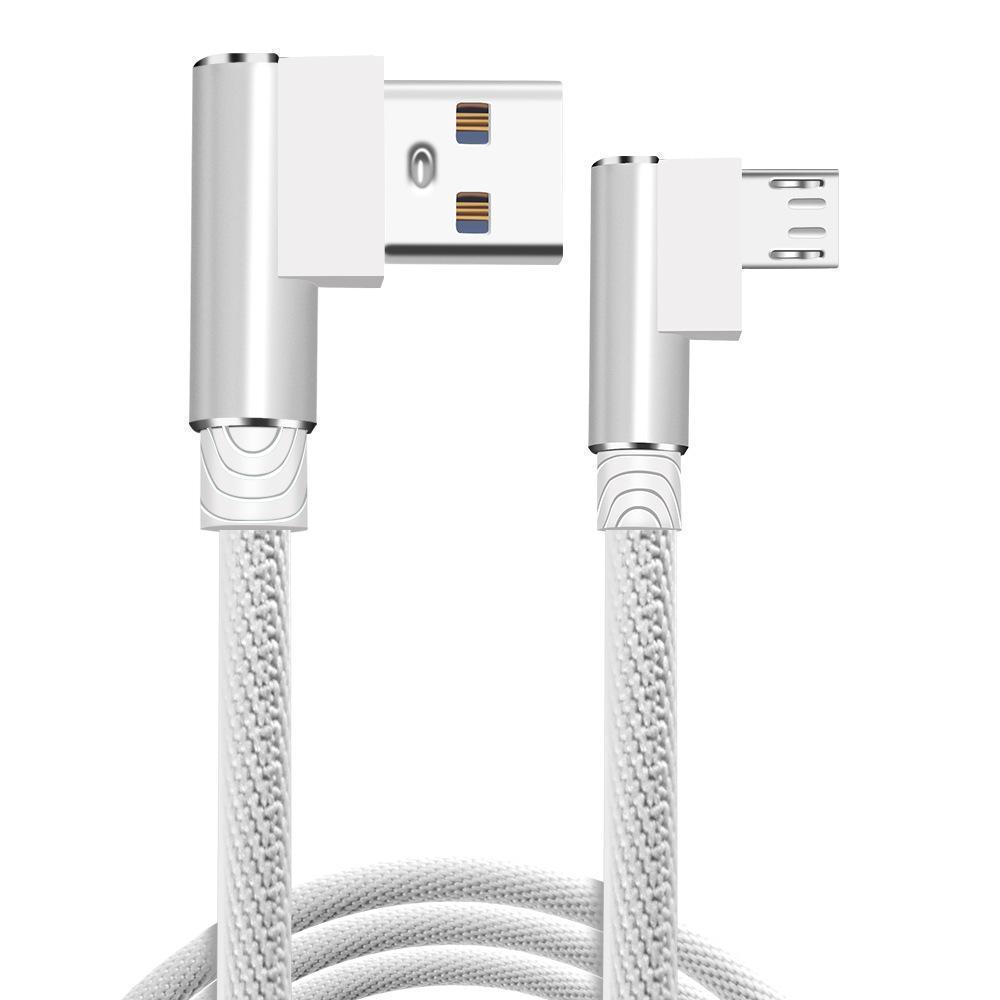 Flätad 2.4A kabel - 3 meter lång Lightning