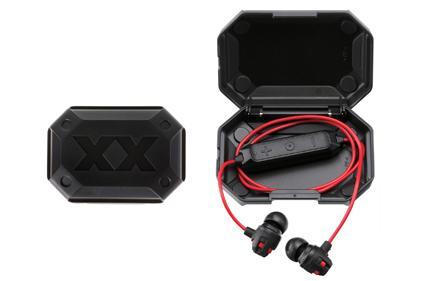 JVC HA-FX103BT Trådlösa Bluetoothhörlurar, röd med fjärrkontroll