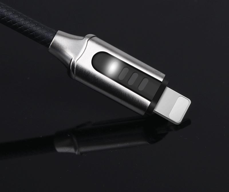 ROCK Laddningskabel med LED-indikator – USB-C