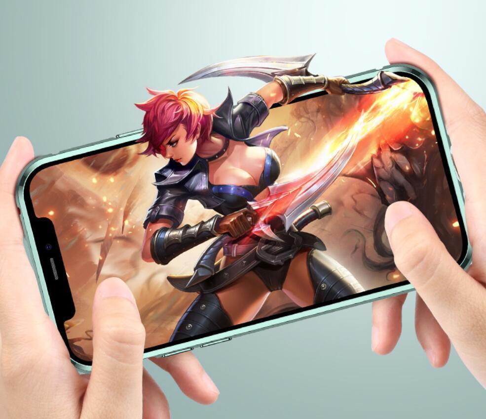 Magnetiskt fodral dubbelsidigt härdat glas for Iphone XR