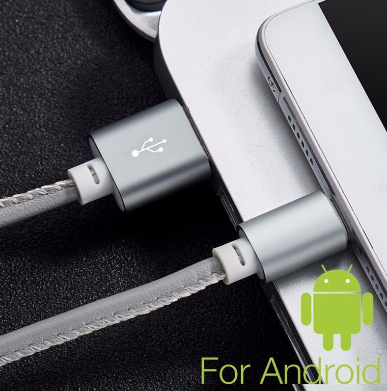 Micro-USB i PU-läder