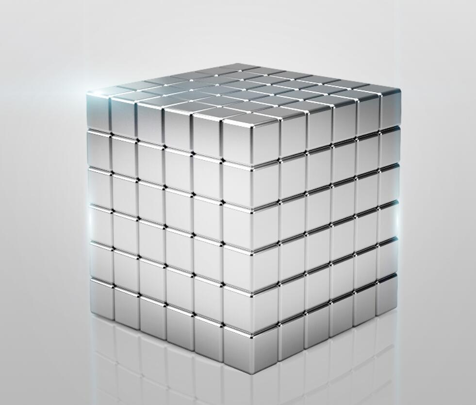 Neocube Square magnetfyrkant - 216 stycken
