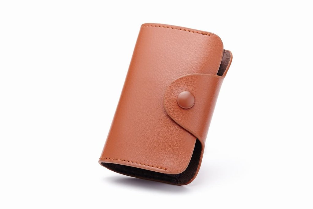 RFID korthållare äkta läder - i 4 färger