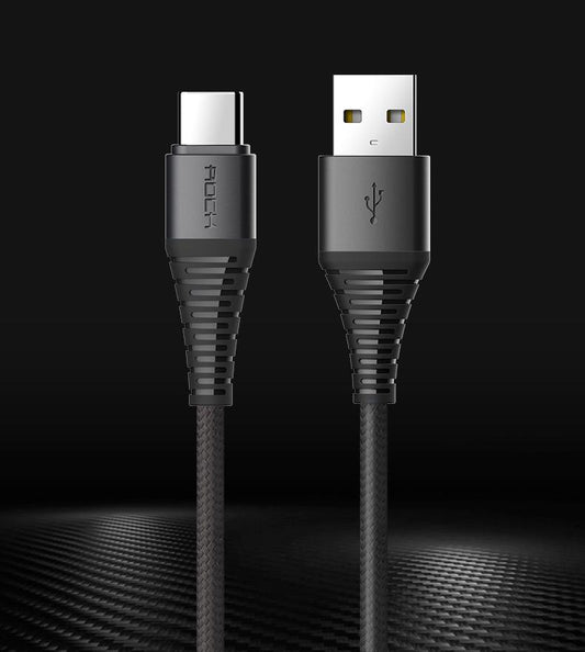 ROCK Hi-Tensile USB-C kabel 1m