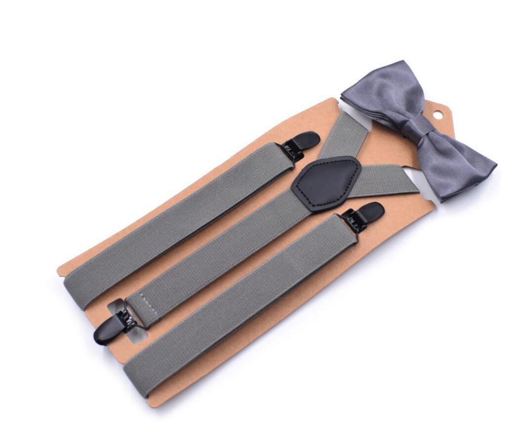 Y-formade Hängslen och Fluga-set