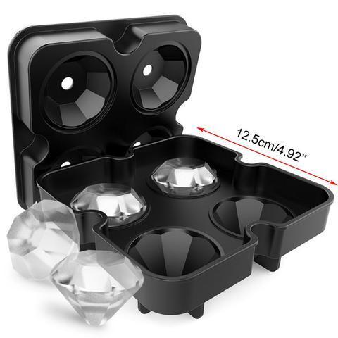 Stor isform diamant eller rund
