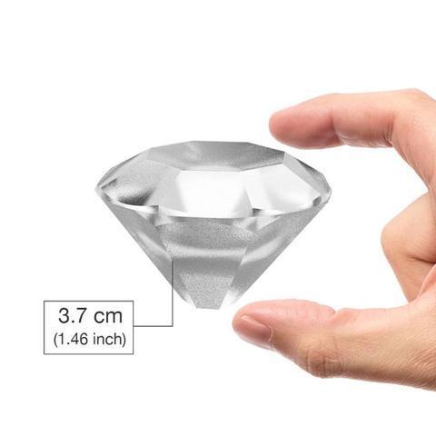 Stor isform diamant eller rund