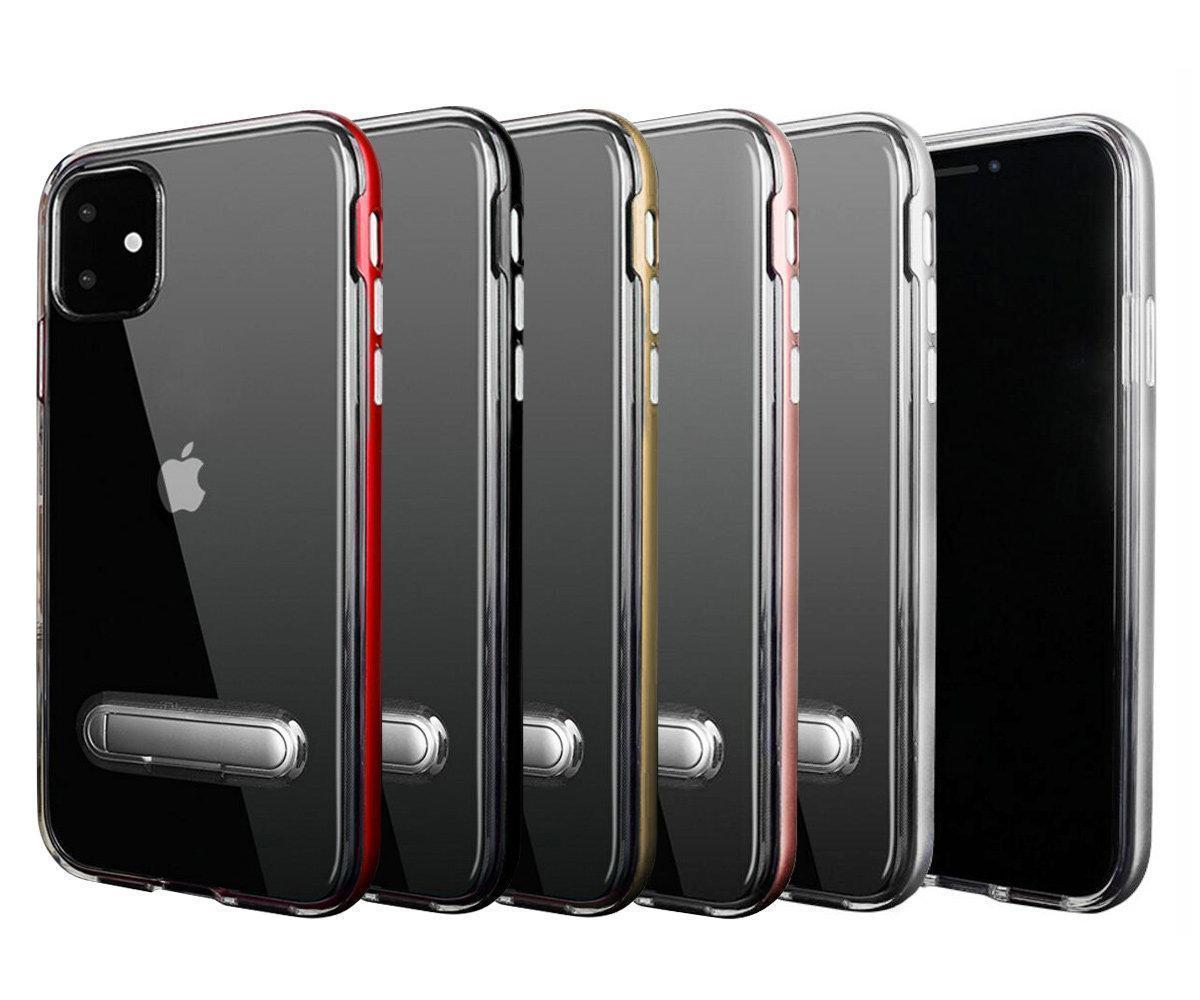 TPU Case med telefonställ + 2st skärmskydd iPhone 12 Pro Max
