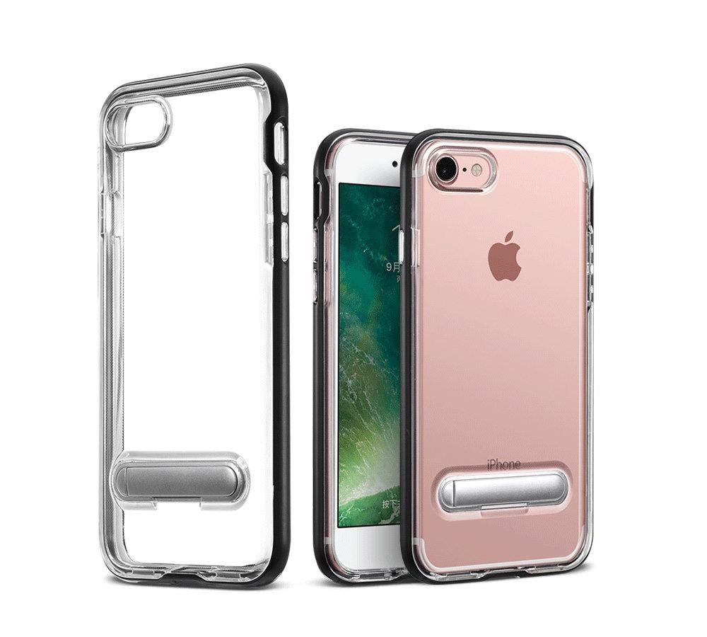 TPU Case med telefonställ + 2st skärmskydd iPhone 6