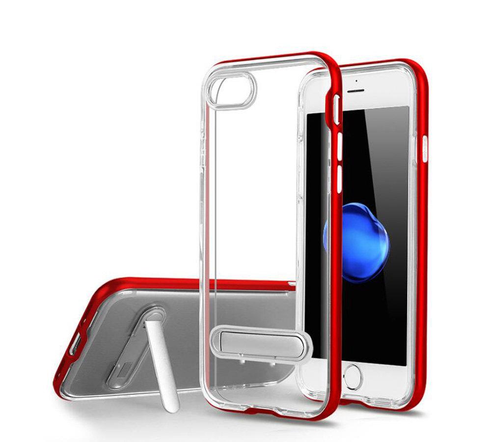 TPU Case med telefonställ + 2st skärmskydd iPhone 6