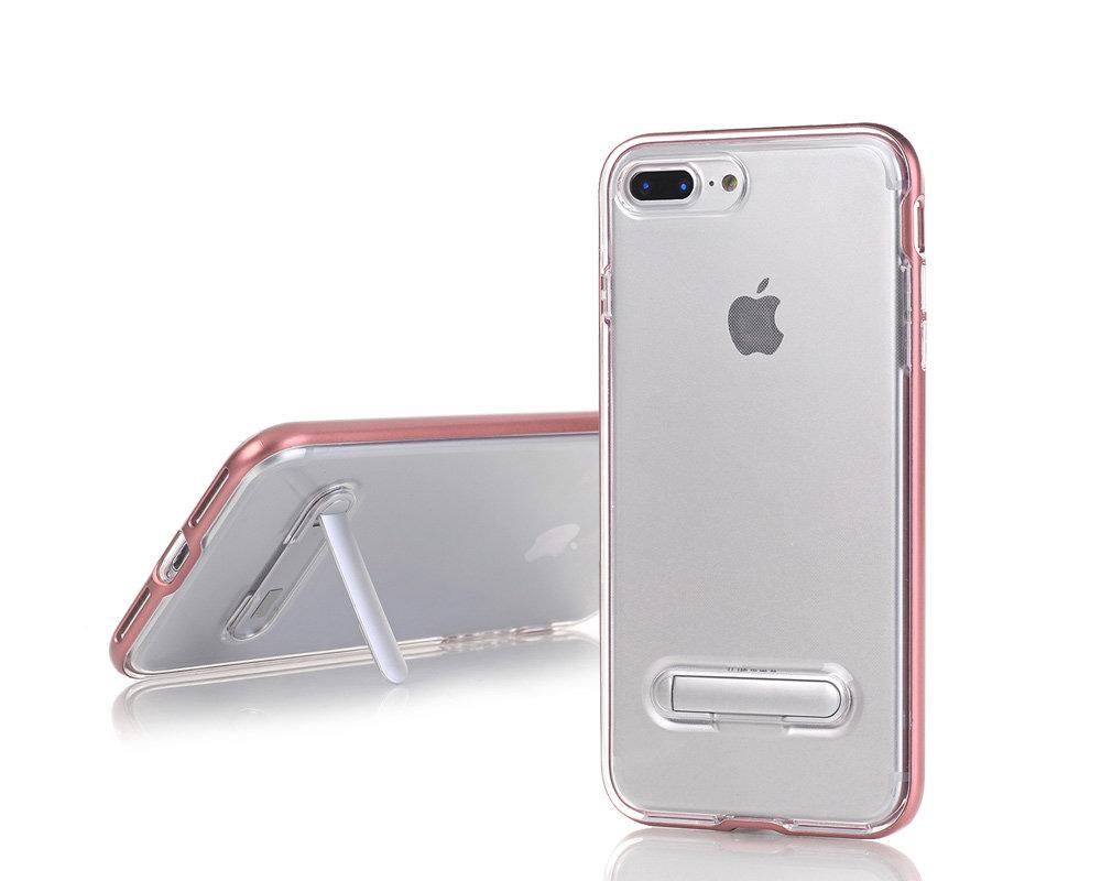 TPU Case med telefonställ + 2st skärmskydd iPhone 6+