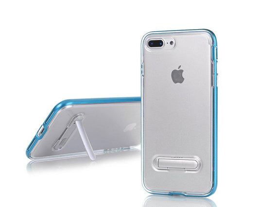 TPU Case med telefonställ + 2st skärmskydd iPhone 7+/8+