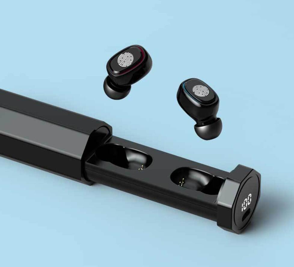 TWS Bluetooth tube earbuds
