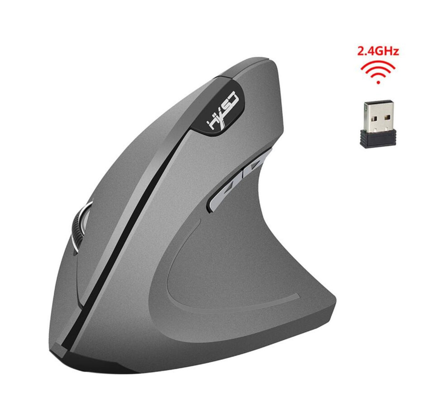 Trådlös ergonomisk vertikalmus