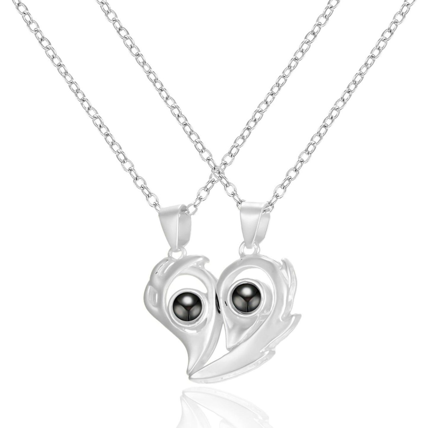 Vänskapshalsband "Eye of the heart" - Elegant och trendig design