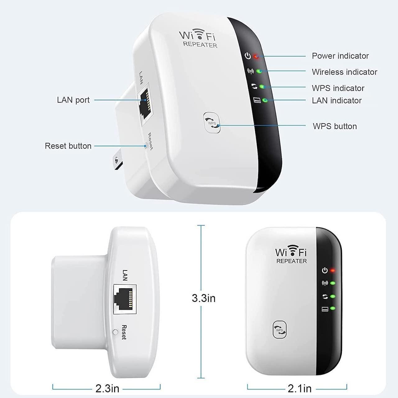 WiFi-förstärkare för bättre trådlöst nätverk