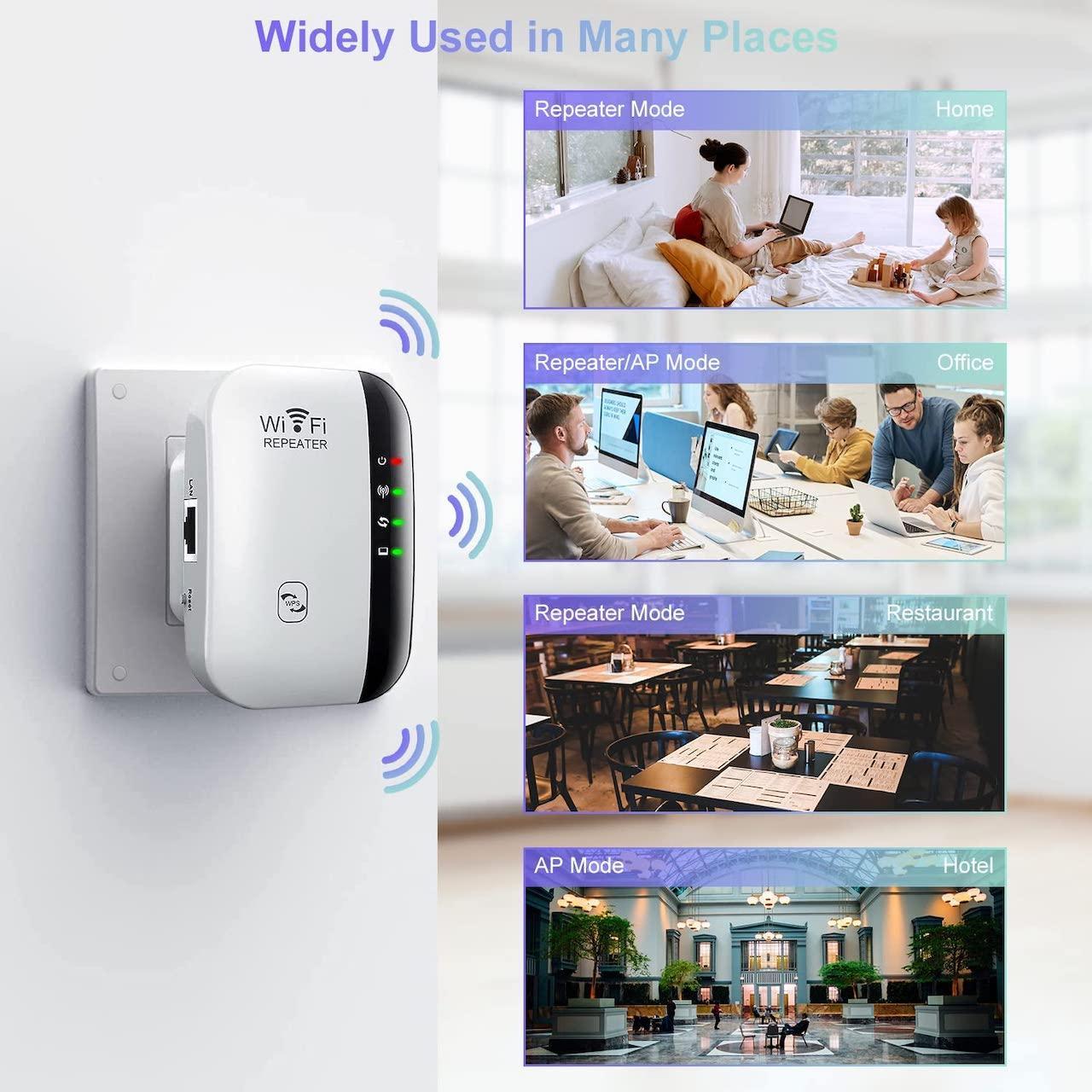 WiFi-förstärkare för bättre trådlöst nätverk